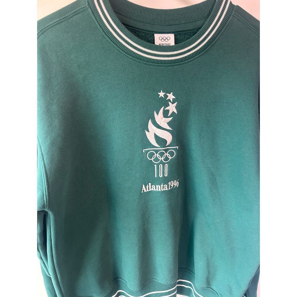 Abercrombie & Fitch Heritage Olympics Atlanta 1996 Crewneck Sweatshirt - Size XS - Picture 2 of 7